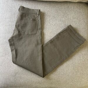 Lauren Ralph Lauren Classic Straight Pants Fatigue Olive Green Size 8 NWT